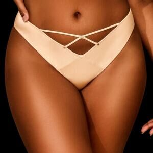 Honey Birdette Everyday Smooth Panty Brazilian Toasted Almond NWTs size small